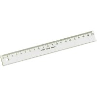 LINEX Schullineal 20cm 1020M transparent