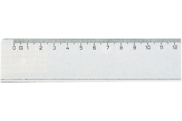 LINEX Zeichenlineal 30cm A1530M transparent