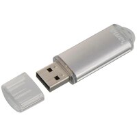 hama USB 2.0 Speicherstick "Laeta", 128 GB, silber