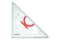 RUMOLD Triangle Métal Techno 25cm 354210 DIN 406