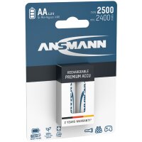 ANSMANN Pile rechargeable NiMH maxE, Mignon (AA), 2.500 mAh