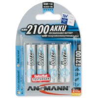 ANSMANN Pile rechargeable NiMH maxE, Mignon (AA), 2.100 mAh