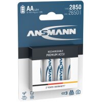 ANSMANN Pile rechargeable NiMH Premium, Mignon AA