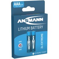ANSMANN EXTREME LITHIUM Micro AAA (FR03), 1,5V, blister de 2