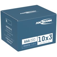 ANSMANN Pile alcaline X-Power, Micro AAA,...