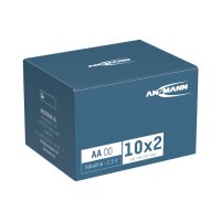 ANSMANN Pile alcaline X-Power, Mignon AA, blister de 2