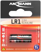 ANSMANN Alkaline Rundzelle "LR1", 1,5 Volt,...