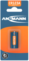 ANSMANN Lithium-Foto-Batterie "CR123A", 3 Volt,...
