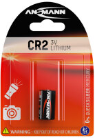 ANSMANN Lithium-Foto-Batterie "CR2", 3 Volt,...
