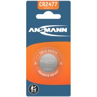 ANSMANN Pile bouton au lithium CR2025, 3,0 Volt, blister