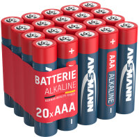 ANSMANN Alkaline Batterie "RED",Micro AAA, 20er...