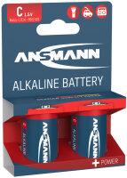 ANSMANN Alkaline Batterie "RED", Baby C LR14,...