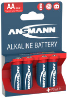 ANSMANN Alkaline Batterie "RED", Mignon AA, 4er...