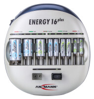 ANSMANN Chargeur Energy 16 plus, avec 2 entrées USB