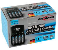 ANSMANN Chargeur NiZn CHARGER, pour piles nickel-zinc