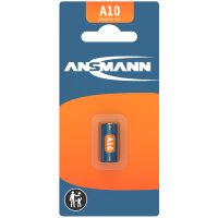 ANSMANN Alkaline Batterie A10, 9 Volt, 1er Blister