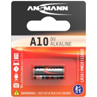 ANSMANN Alkaline Batterie A10, 9 Volt, 1er Blister