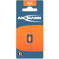 ANSMANN Pile alcaline A11, 6 Volt, blister de 1