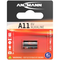 ANSMANN Alkaline Batterie A11, 6 Volt, 1er Blister