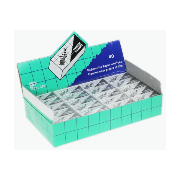 BÜROLINE Gomme à effac. 331398 32x15x10mm