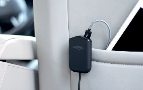 ANSMANN USB-KFZ-Ladegerät "In Car Charger 496", 2 x 2 USB