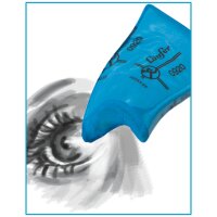 Läufer Knetgummi-Radierer, blau