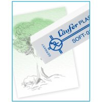 Läufer Kunststoff-Radierer PLAST SOFT, 2er Blisterkarte