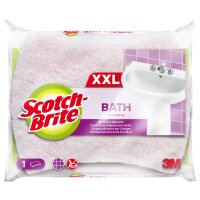 Scotch-Brite Reinigungsschwamm Bath XXL, Farbe: rosa weiss
