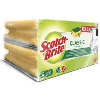 Scotch-Brite Eponge de nettoyage Classic XXL, vert/jaune