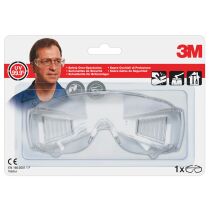 3M Schutzbrille VisitorC für Brillenträger,...