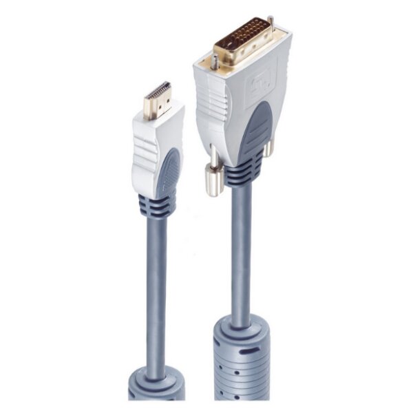 shiverpeaks PROFESSIONAL C&acirc;ble HDMI, HDMI m&acirc;le - DVI-D m&acirc;le