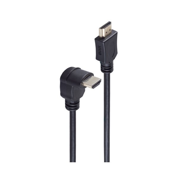 shiverpeaks BASIC-S Câble HDMI, fiche A mâle - coudé