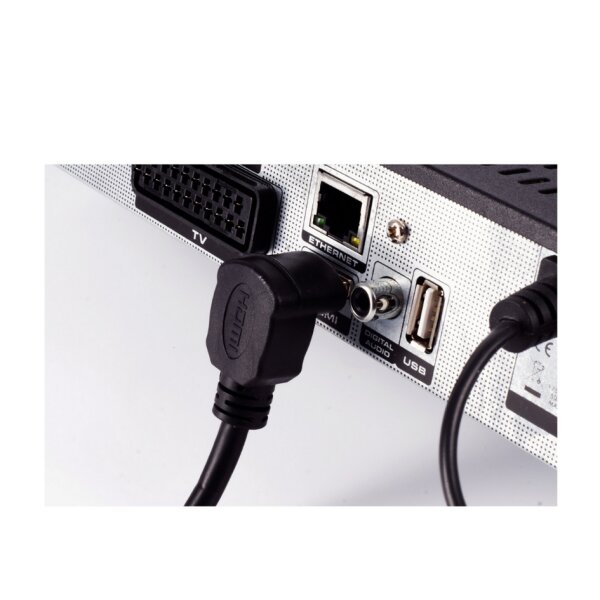 shiverpeaks BASIC-S Câble HDMI, fiche A mâle - coudée