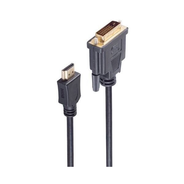 shiverpeaks BASIC-S Câble HDMI - DVI-D 24+1, longueur: 10,0