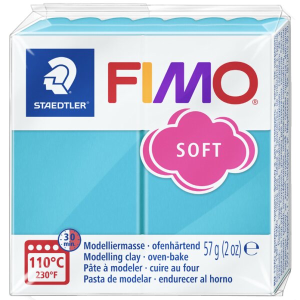 FIMO SOFT Modelliermasse, ofenhärtend, mandarine, 57 g