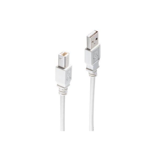 shiverpeaks C&acirc;ble USB 2.0 BASIC-S, m&acirc;le A - m&acirc;le B, 1,8 m