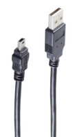 shiverpeaks BASIC-S Mini câble USB 2.0, USB-A - 5...