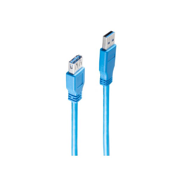 shiverpeaks BASIC-S Câble USB 3.0, USB-A mâle, USB-A femelle