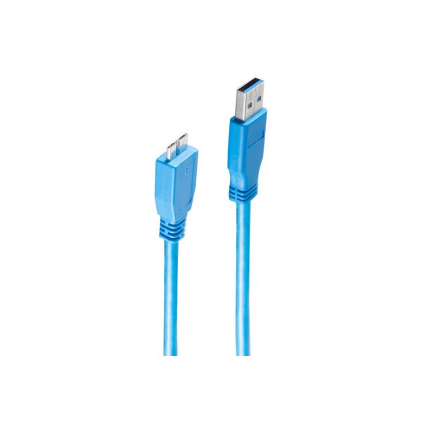shiverpeaks BASIC-S C&acirc;ble micro USB 3.0, USB-A - micro USB-B