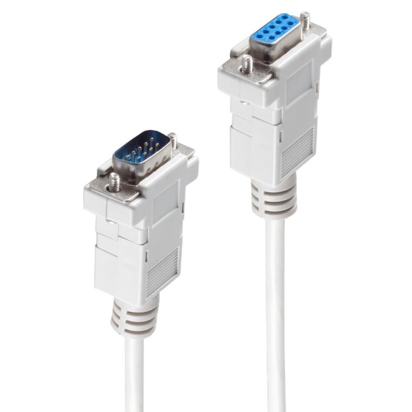 shiverpeaks BASIC-S 9 Pol Sub-D Kabel, Stecker - Kupplung