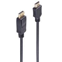 shiverpeaks BASIC-S Displayport - HDMI Kabel, 1,0 m