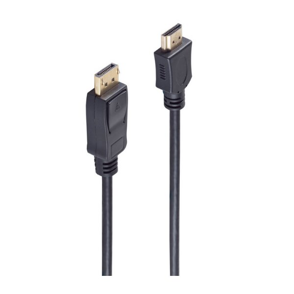 shiverpeaks BASIC-S Displayport - HDMI Kabel, 2,0 m