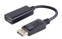 shiverpeaks BASIC-S DisplayPort - HDMI Adapter, schwarz