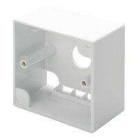 DIGITUS Aufputzrahmen für Keystone Module, reinweiss...