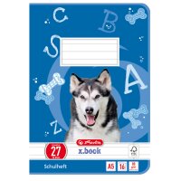 herlitz Cahier scolaire x.book, A5, linéature 4