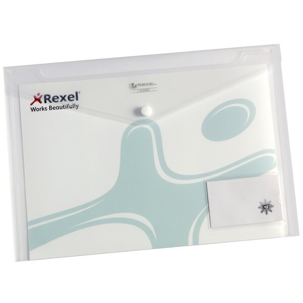 Rexel Dokumententasche, DIN A4, PP, transparent