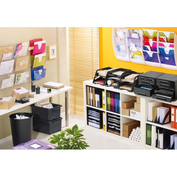 CEP Présentoir mural Happy, A4, 5 compartiments, multicolore