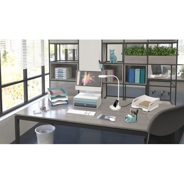 CEP Briefablage GLOSS Maxi, DIN A4, polar-weiss