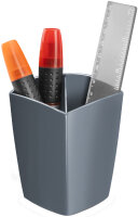 CEP Pot à crayon CepPro, 2 compartiments, transparent