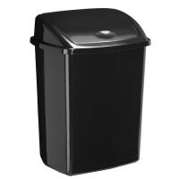 CEP Poubelle ROSSIGNOL, couvercle basculant, noir
